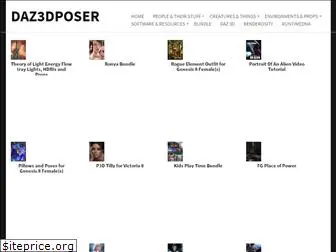 daz3dposer.com