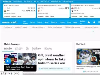 https://espncricinfo.com