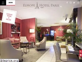 europehotelparis.com