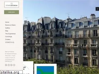 www.hotel-paris-printemps.com
