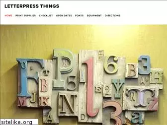www.letterpressthings.com
