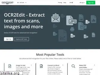 ocr2edit.com