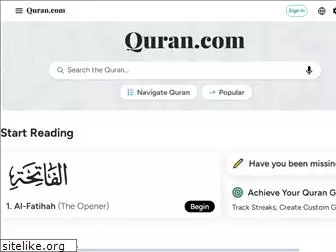 www.quran.com