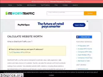 https://siteworthtraffic.com
