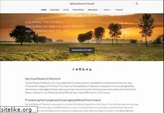 www.spiritual-research-network.com