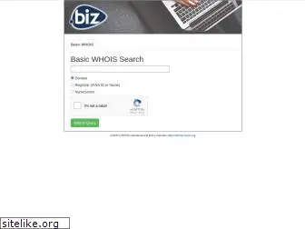 whois.biz