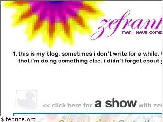 zefrank.com